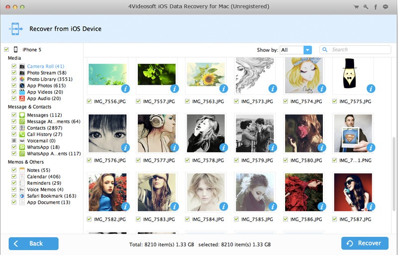 4Videosoft iOS Data Recovery for Mac 8.1.88