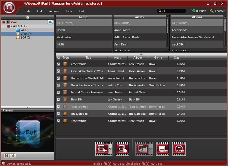 4Videosoft iPad 3 Manager for ePub 5.0.16