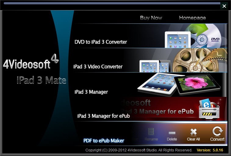 4Videosoft iPad 3 Mate 5.1.08