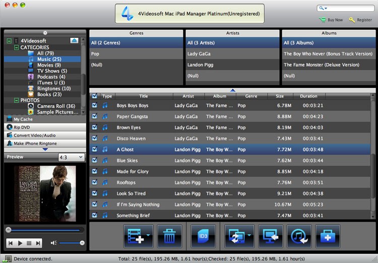 4Videosoft Mac iPad Manager Platinum 7.0.16