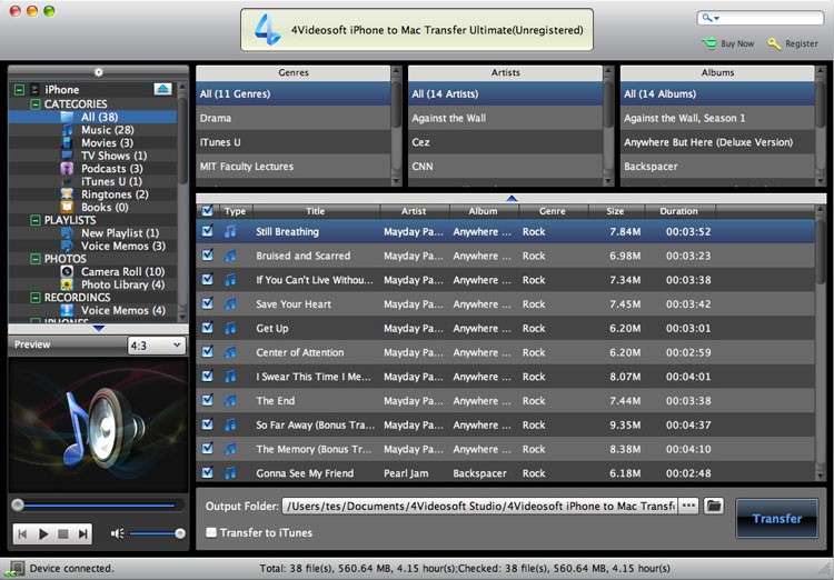 4Videosoft Mac iPhone Transfer Ultimate 7.0.08