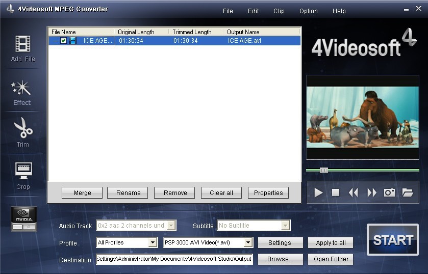4Videosoft MPEG Converter 3.2.12