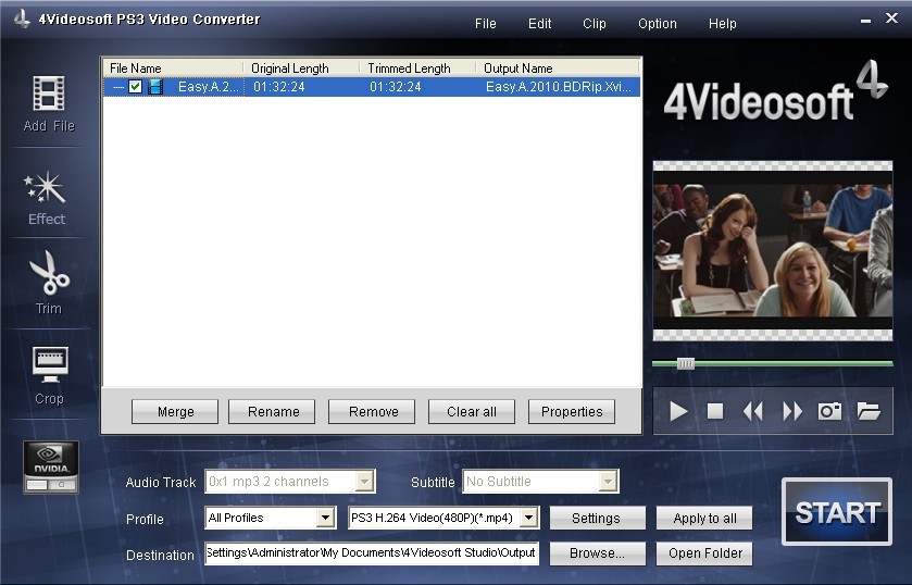 4Videosoft PS3 Video Converter 3.2.20