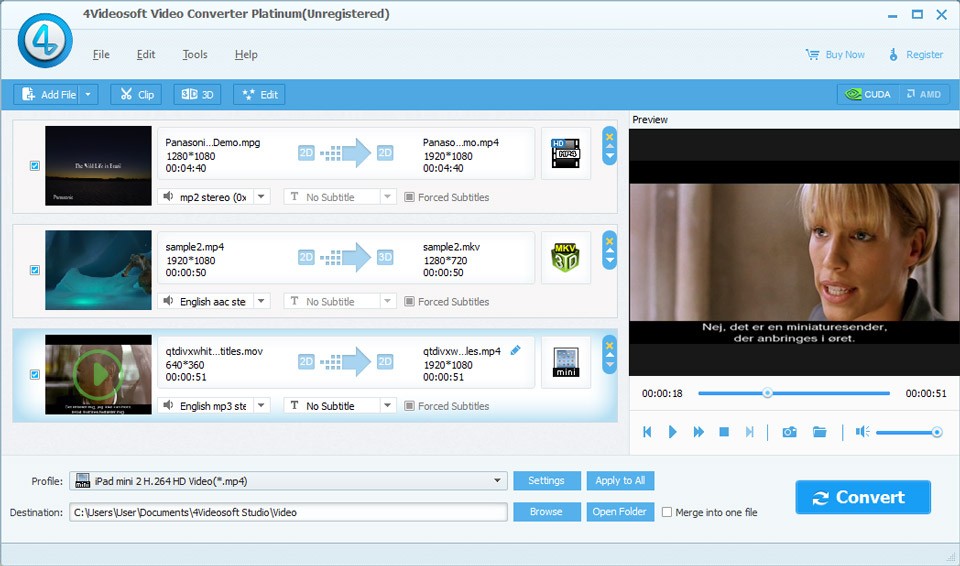 4Videosoft Video Converter Platinum 5.2.76