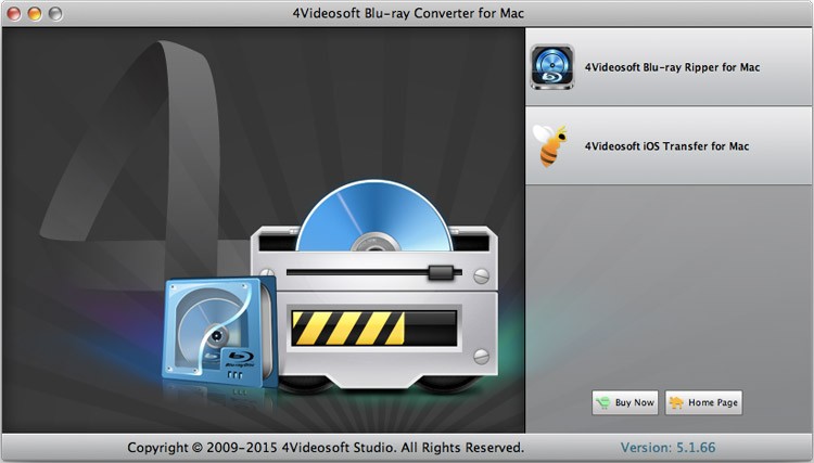 4Videsoft Blu-ray Converter for Mac 5.1.62