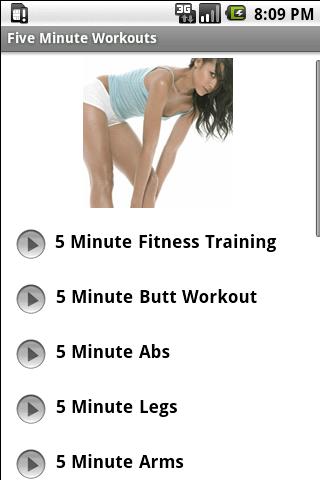 5 Minute Exercise Workouts 1.0