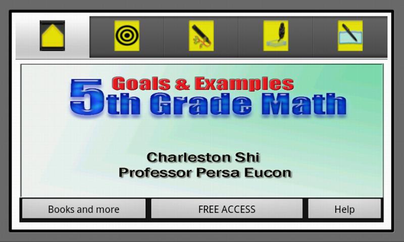 5th Grade Math, Goals&Examples 1.2