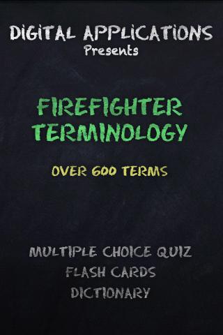 600+ FIREFIGHTER Terms Quiz 1.0