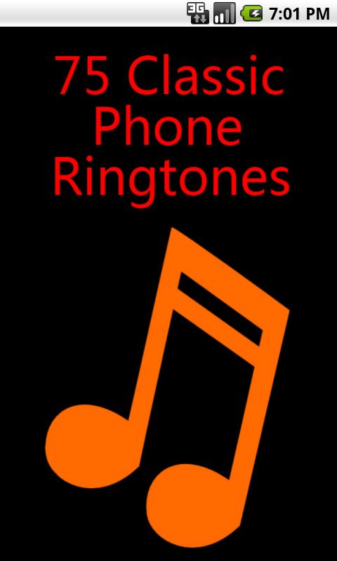 75 Classic Ringtones 1.0.0