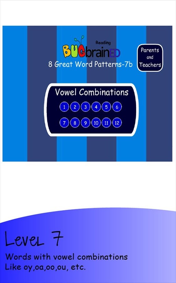 8 Great Word Patterns Level 7b 1.0