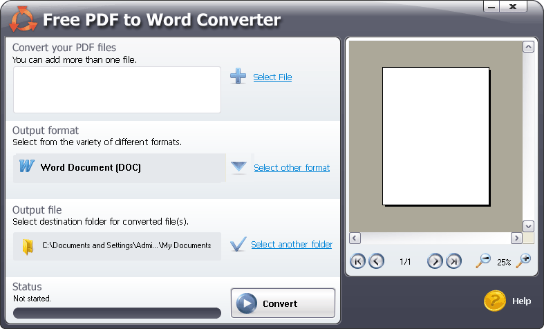 #1 Free PDF to Word Converter 7.10