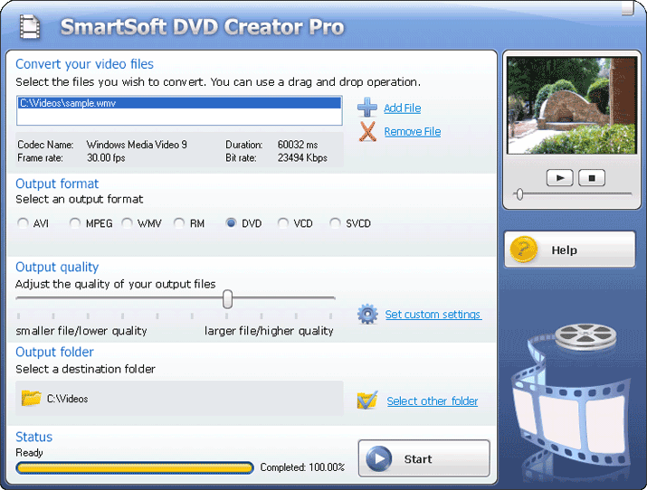Smart DVD Creator 9.7