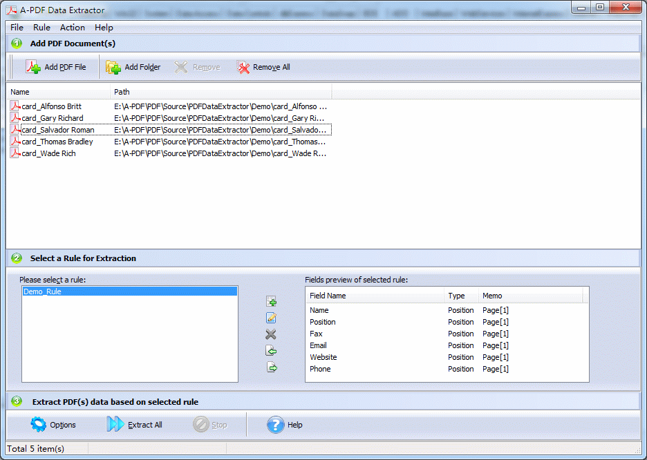 A-PDF Data Extractor 3.7