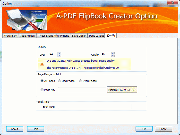 A-PDF FlipBook Creator 3.5