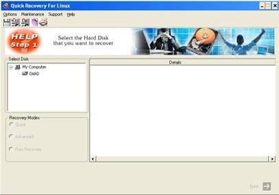 A Data Recovery Software- QR for Linux (ReiserFS) 12.4