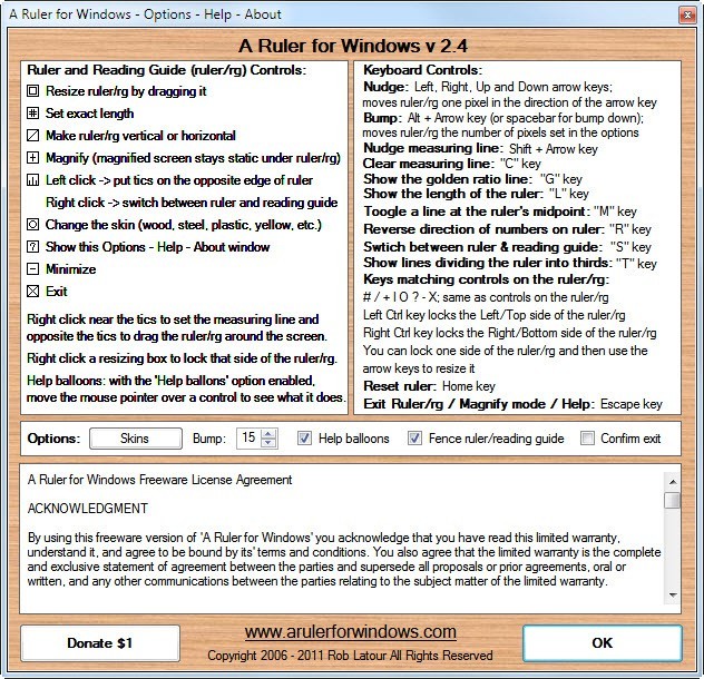 A Ruler for Windows 2.4.2