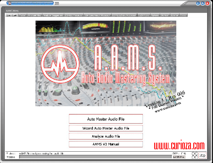 AAMS Auto Audio Mastering System 3.7