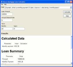 Abacre Mortgage Loan Calculator 1.0