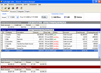 Abassis Finance Manager 1.4