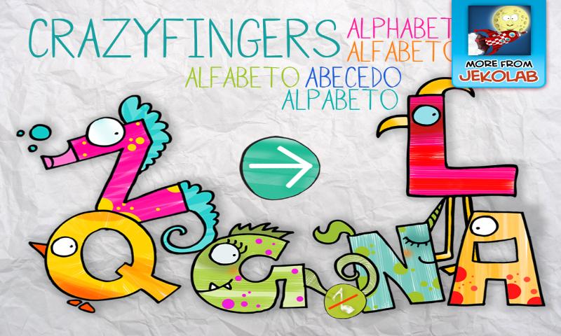 ABC Crazyfingers Alphabet 1.0