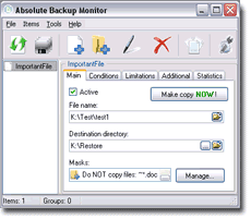 Absolute Backup Monitor 1.0