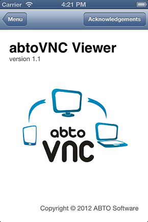 abtoVNC iOS Viewer SDK 2.0