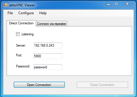 abtoVNC Remote Screen Viewer SDK 1.3.1