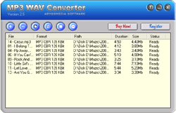 AbyssMedia MP3 to WAV Converter 2.01