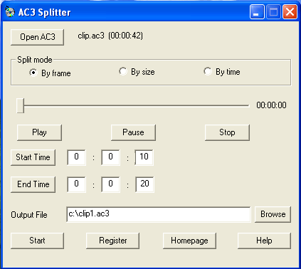 AC3 Splitter 1.0