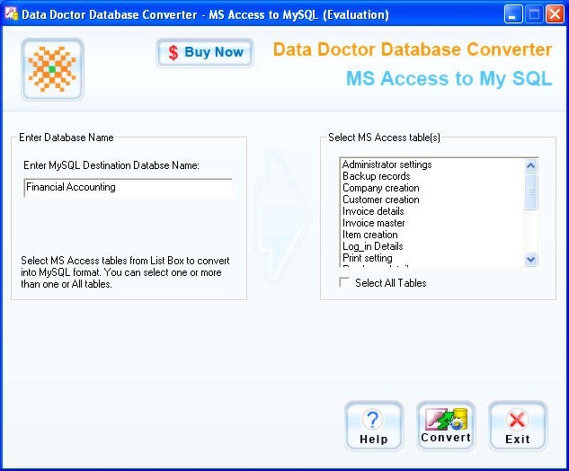 Access to MySQL Converter 2.0.1.5