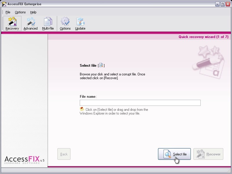 AccessFIX Database Recovery 5.68
