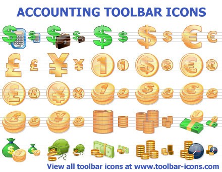 Accounting Toolbar Icons 2015.1