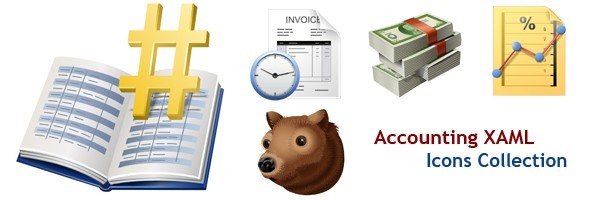 Accounting XAML Icons 1.0
