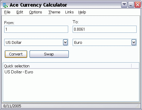 Ace Currency Calculator 1.1