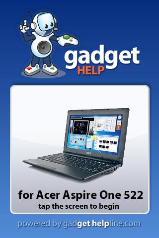 Acer Aspire One 522 Gadget Hel 1.0