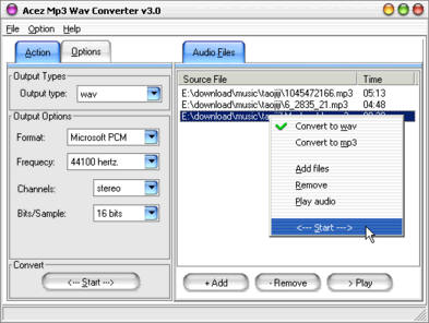 Acez MP3 WAV Converter 3.0