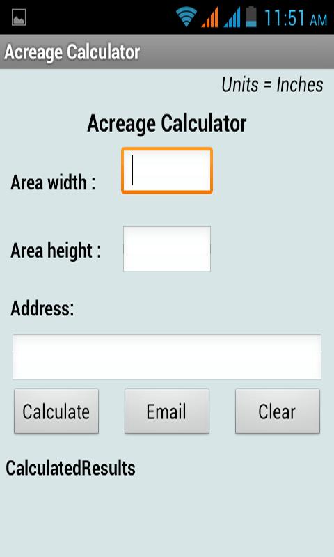 Acreage Calculator 1.0