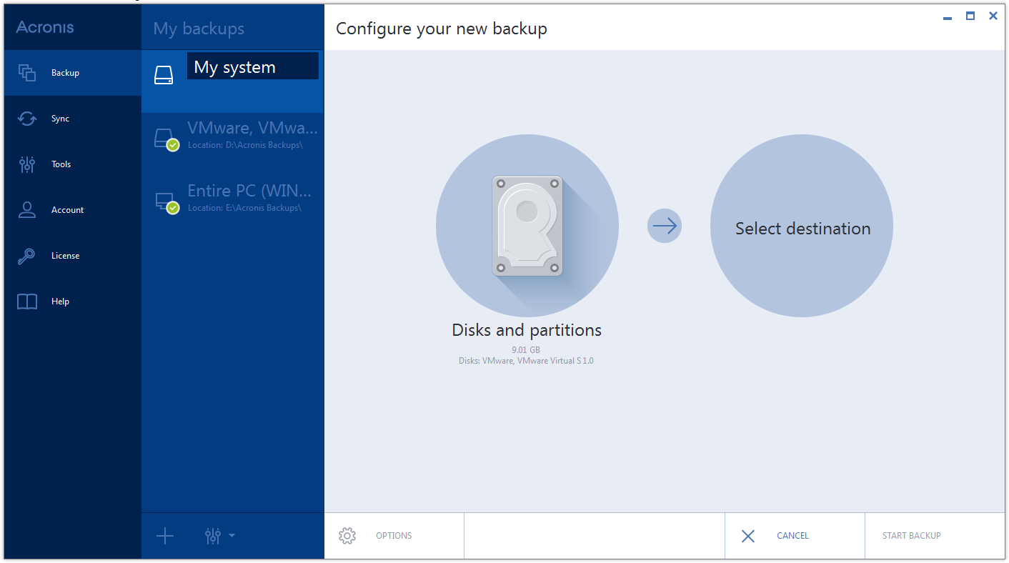 Acronis True Image 2015 for PC and Mac 1.1
