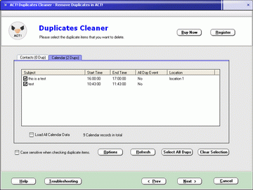 ACT! Duplicates Cleaner 2.1.0.1211