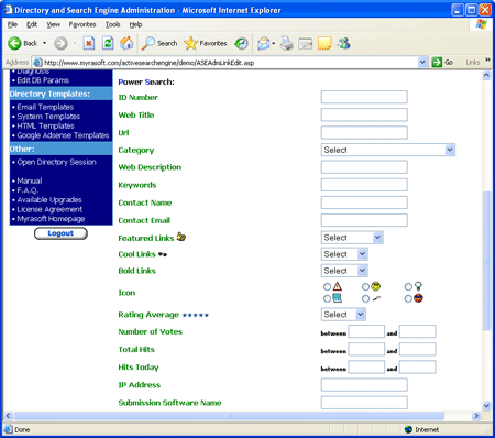 Active Search Engine 3.1.3