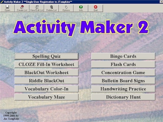 ActivityMaker 2 2.03