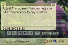 Actual Transparent Window 7.5