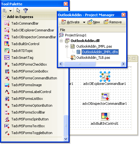 Add-in Express 2007 for VCL 2007.3.4