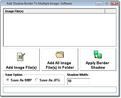 Add Shadow Border To Multiple Images Software 7.0