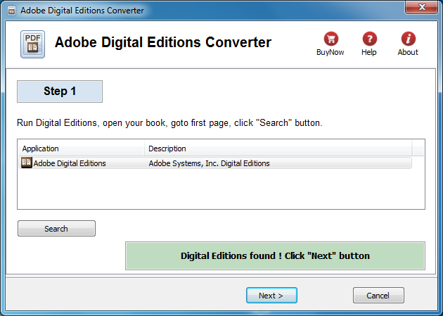 Adobe Digital Editions Converter for Mac OS X 2.11.1.281