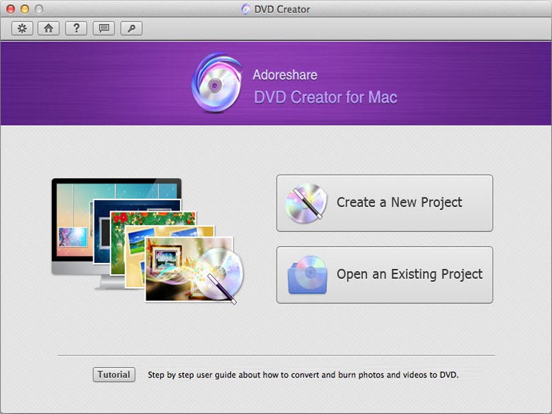 Adoreshare DVD Creator for Mac 1.1.0.0