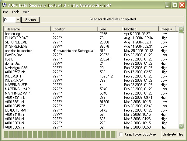 ADRC Data Recovery Tools 1.1