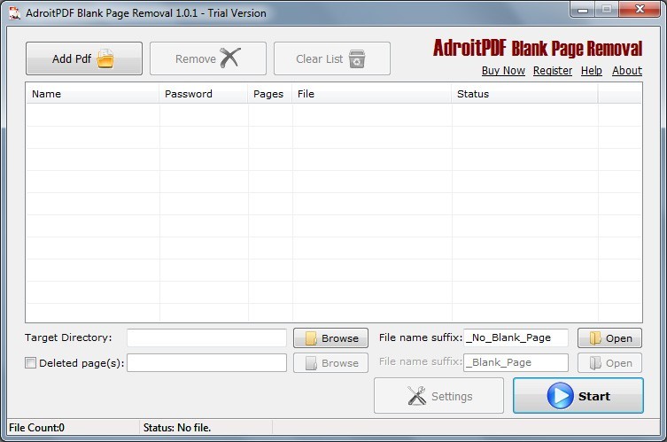 AdroitPDF Blank Page Removal 1.0.1