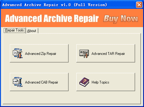 Advanced Archive Repair 1.0