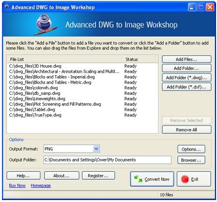 Advanced DWG to Image Workshop 5.1.2
